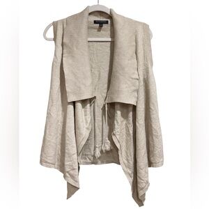 ✨ Banana‎ Republic Beige Open Front Wool Blend Cardigan Size XS/S